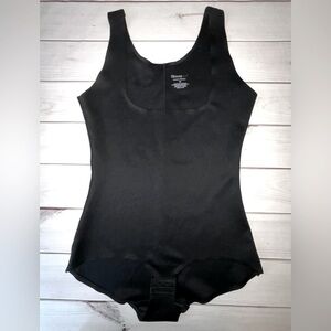 Skinnygirl Black Bodysuit Shapewear | Size 2X | Smoothing | Silky| Sheer
